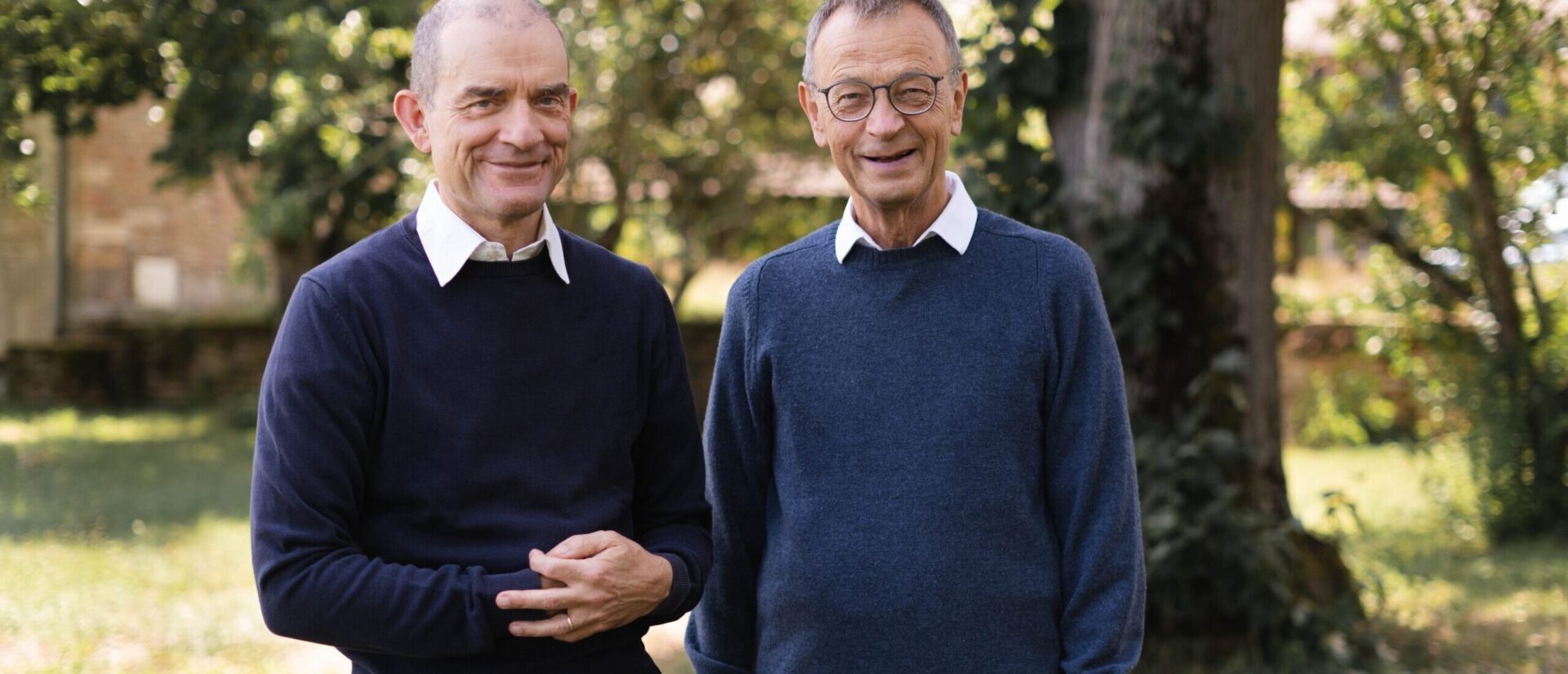 Le Frère Matthew (à g.) a succédé à Frère Alois à la tête de la communauté de Taizé | © Marija Poklukar/Taizé