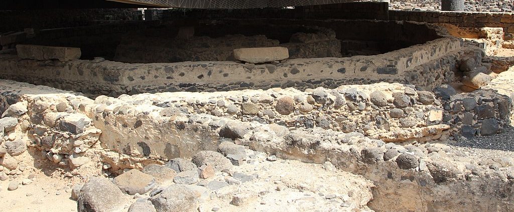 Le site de la 'maison de Pierre', à Capharnaüm, sur lequel travaille de l’institut Studium Biblicum Franciscanum | © Fallaner/Wikimedia Commons