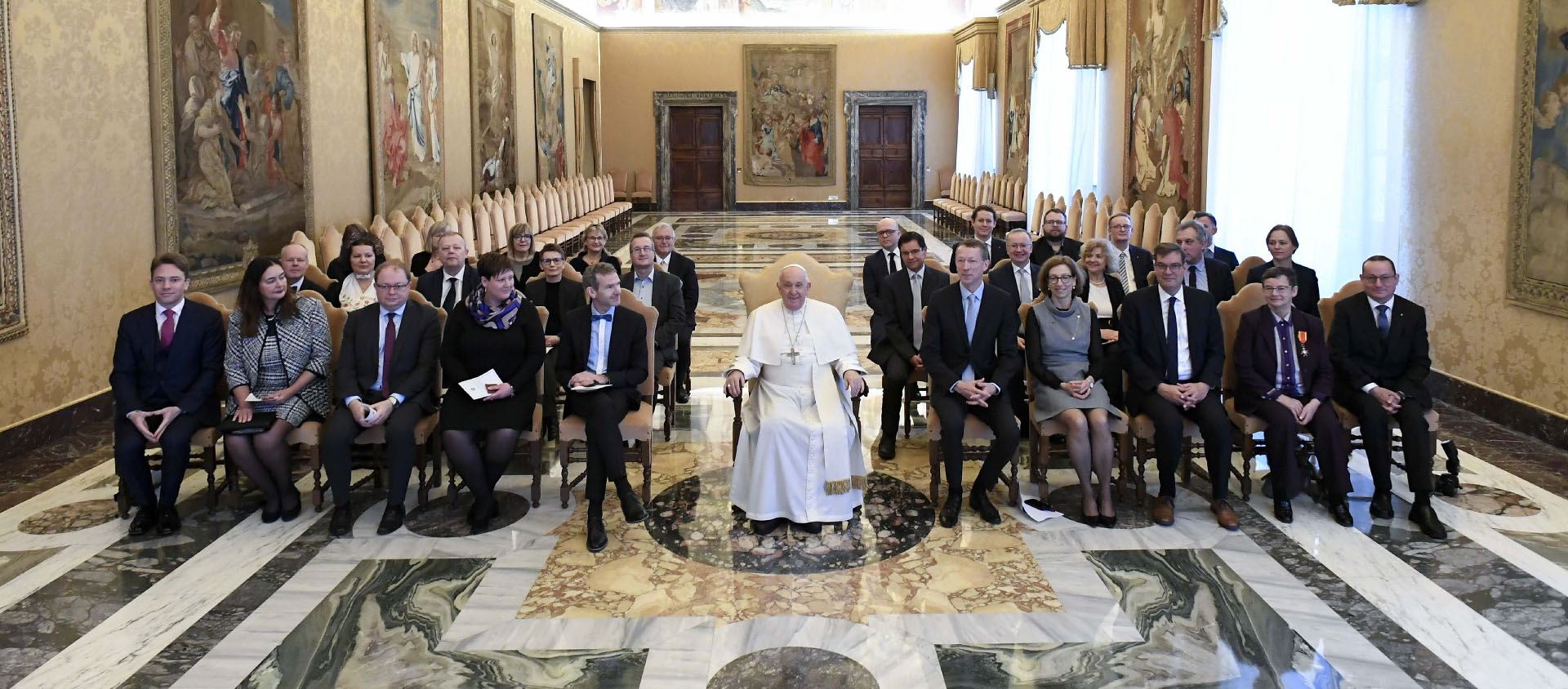 Le pape a reçu des journalistes catholiques allemands | © Vatican Media