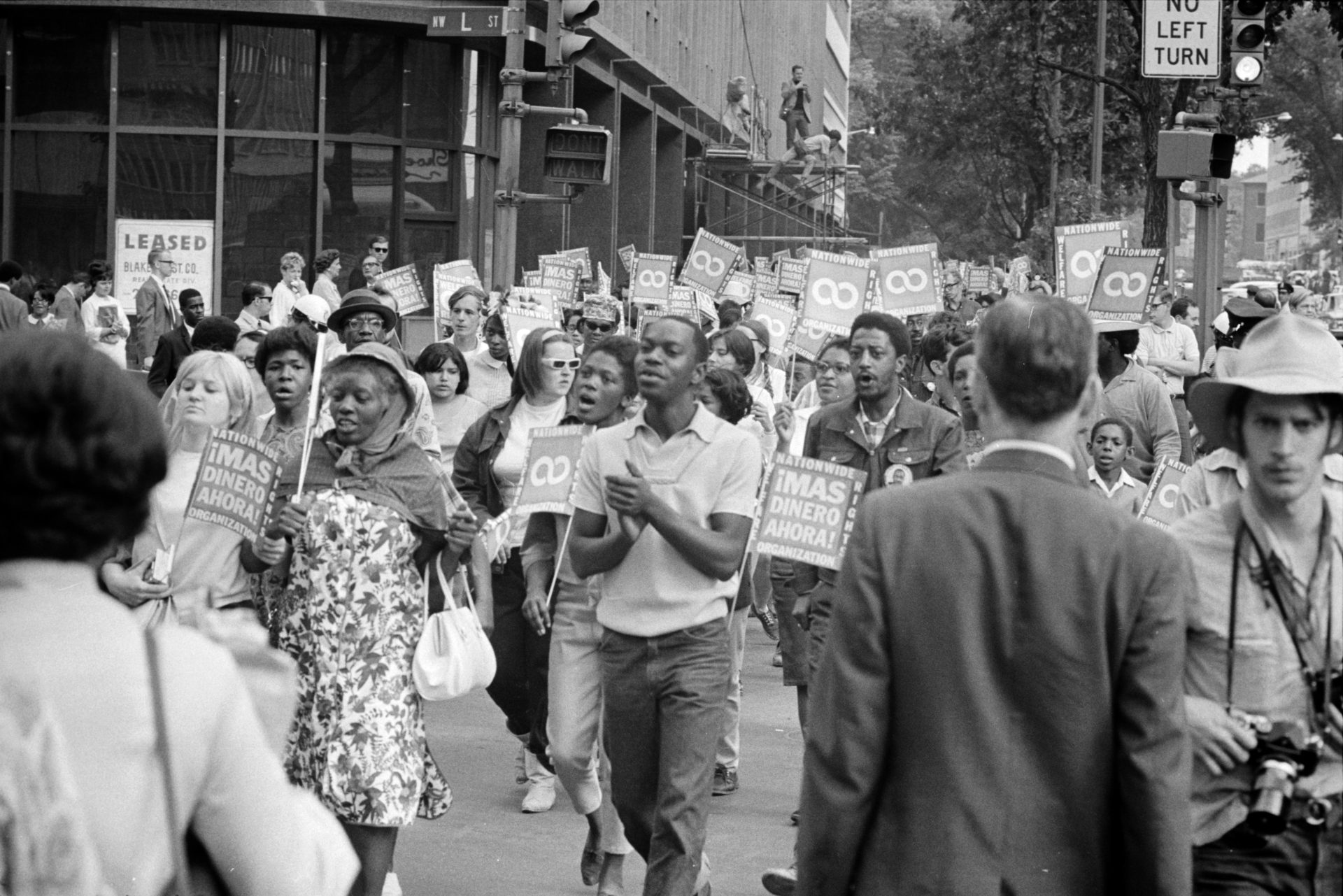 Marche des pauvres à Washington 1968 / DP photo: Warren K. Leffler, Bibliothèque du Congrès des Etats-Unis