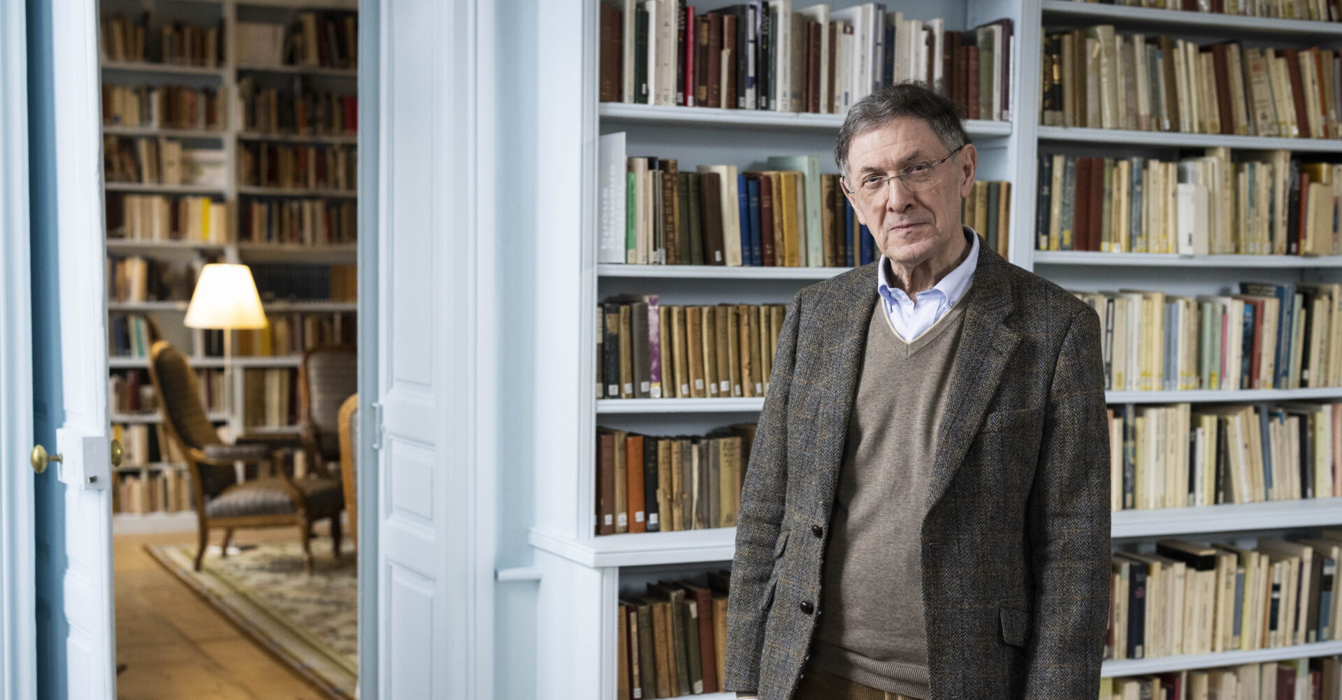 Le Père Gabriel Ringlet était l'invité de la Société de lecture, Genève, 26 janvier 2024  | © Rebecca Bowring / La Société de Lecture