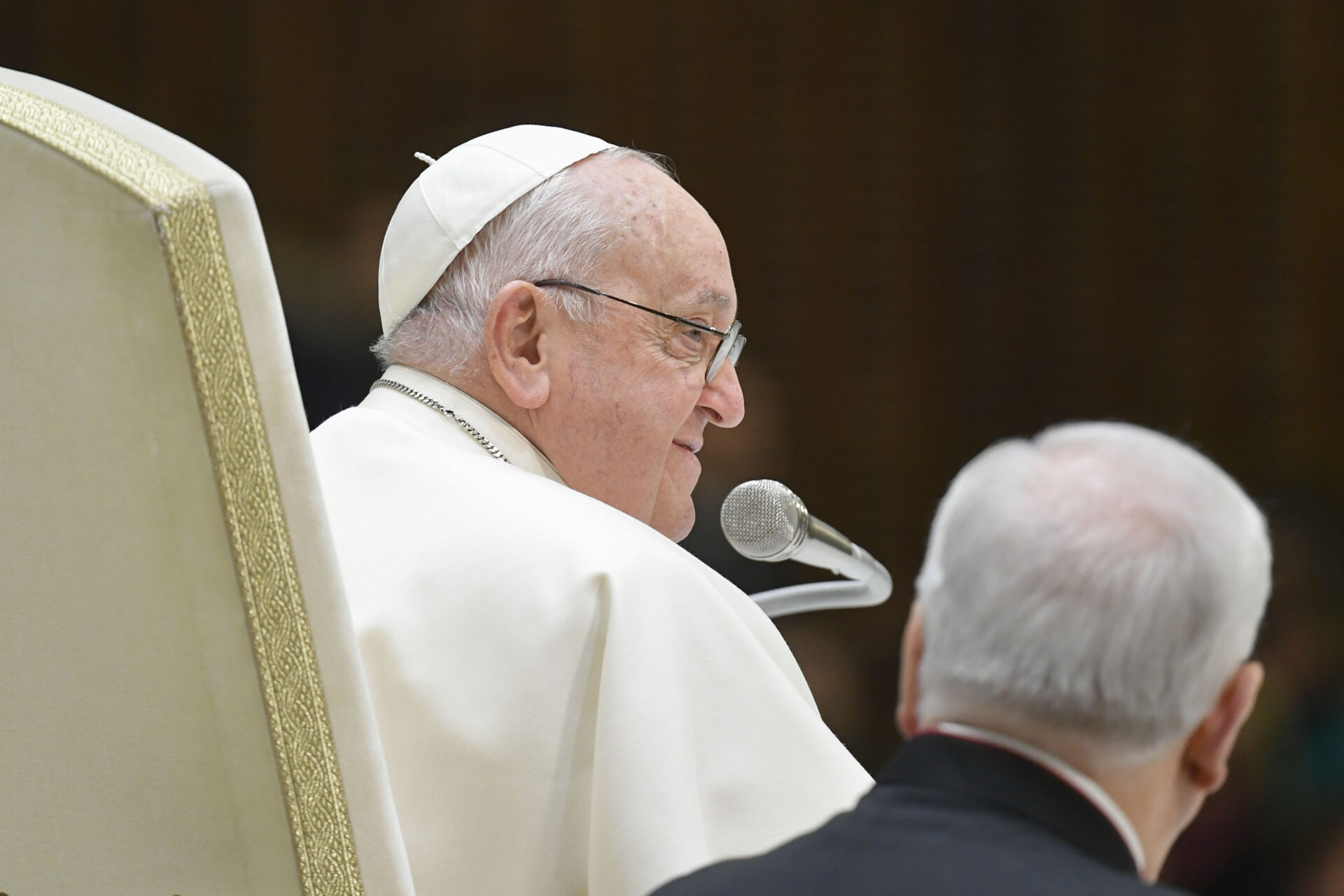 Le pape François à l'audience générale du 31 janvier 2024 | © Vatican medias