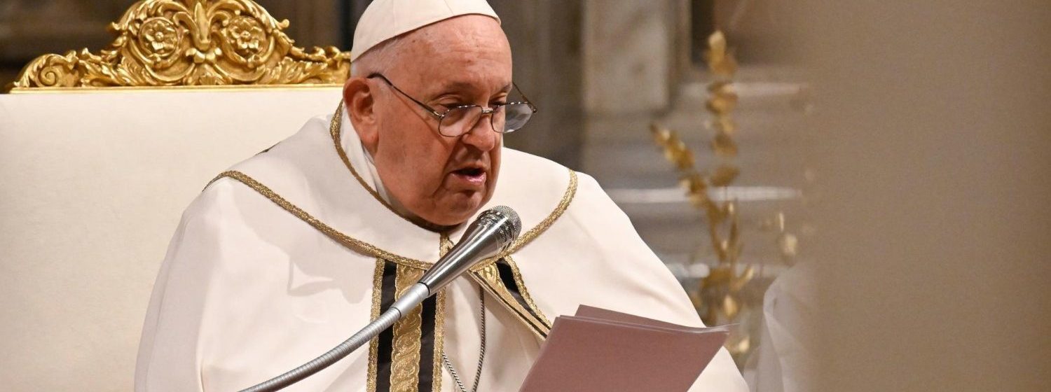 Le pape François lors de l'homélie du 6 janvier 2024 | © Vatican Media