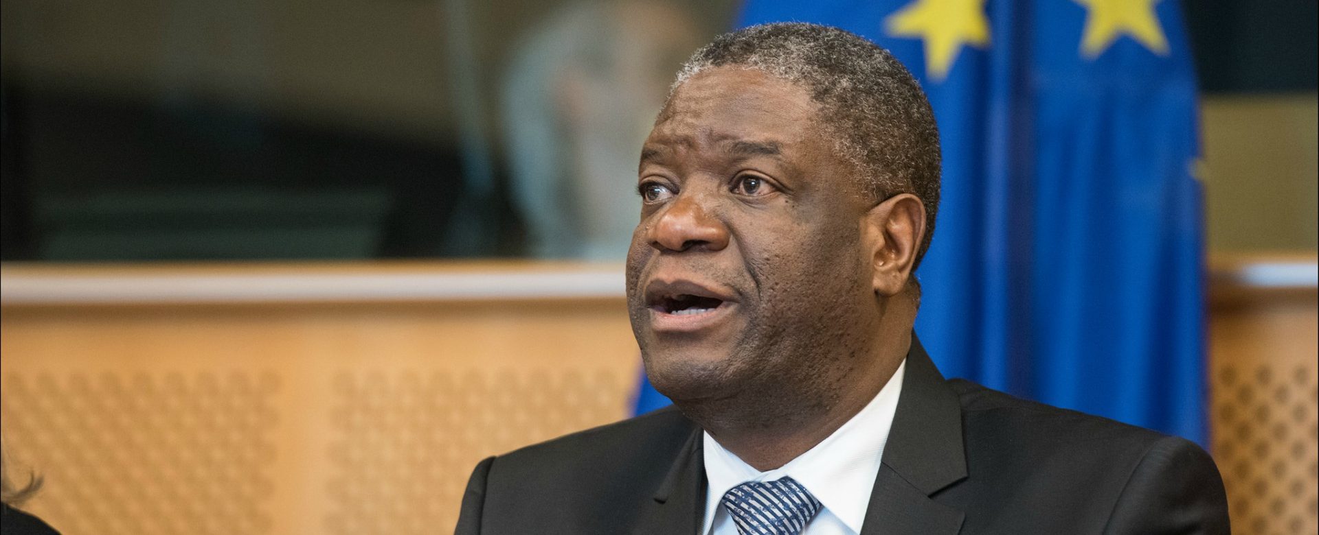 Le travail du docteur Denis Mukwege a été le sujet de l'article de Romina Gobbo, l'une des lauréates du Prix Jacques Hamel 2024 | © European Parliament/Flickr/CC BY-NC_ND 2.0 