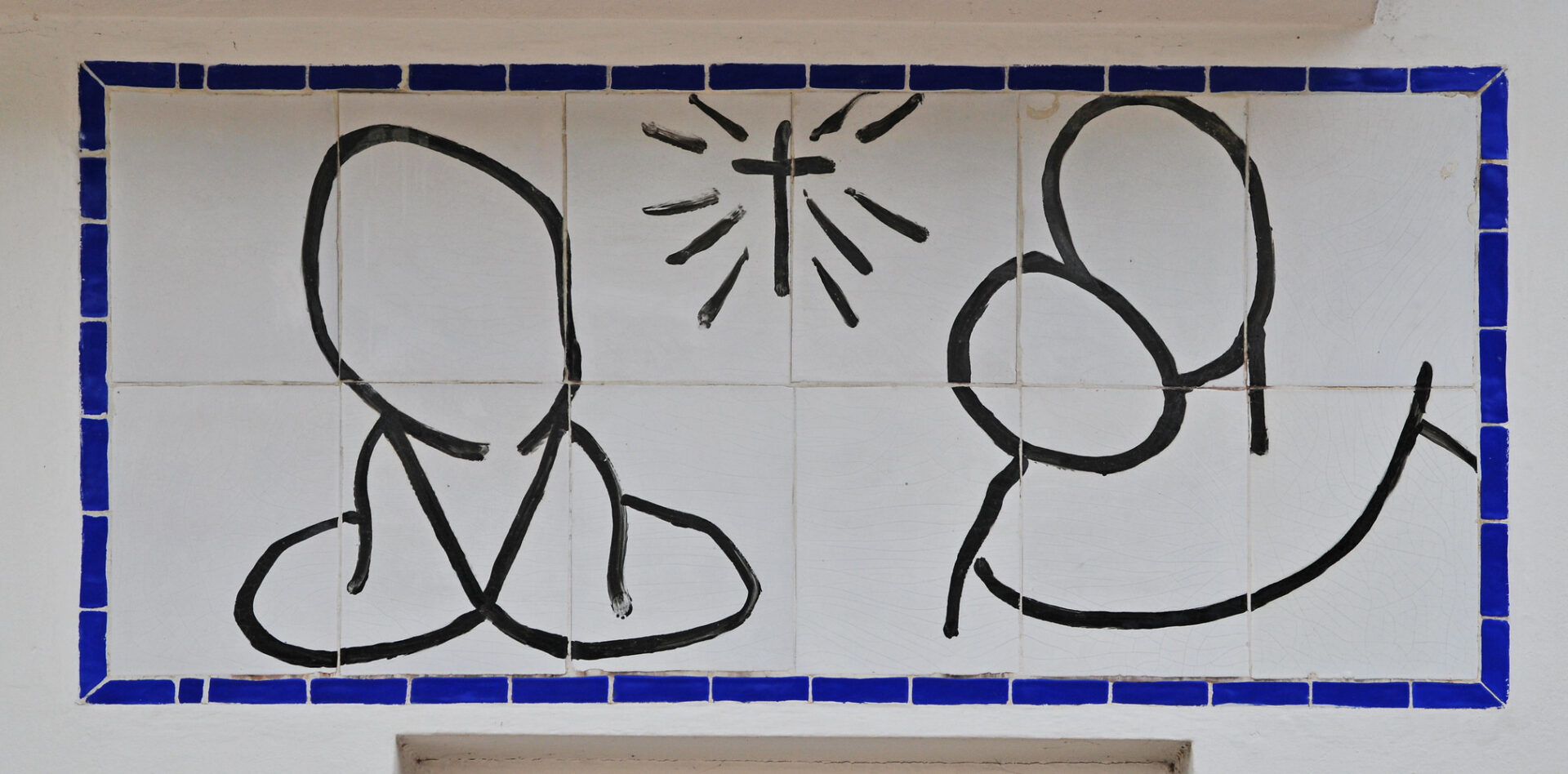 Peinture de Matisse sur la chapelle du Rosaire de Vence | © 
m-louis .®/Flickr/CC BY 2.0