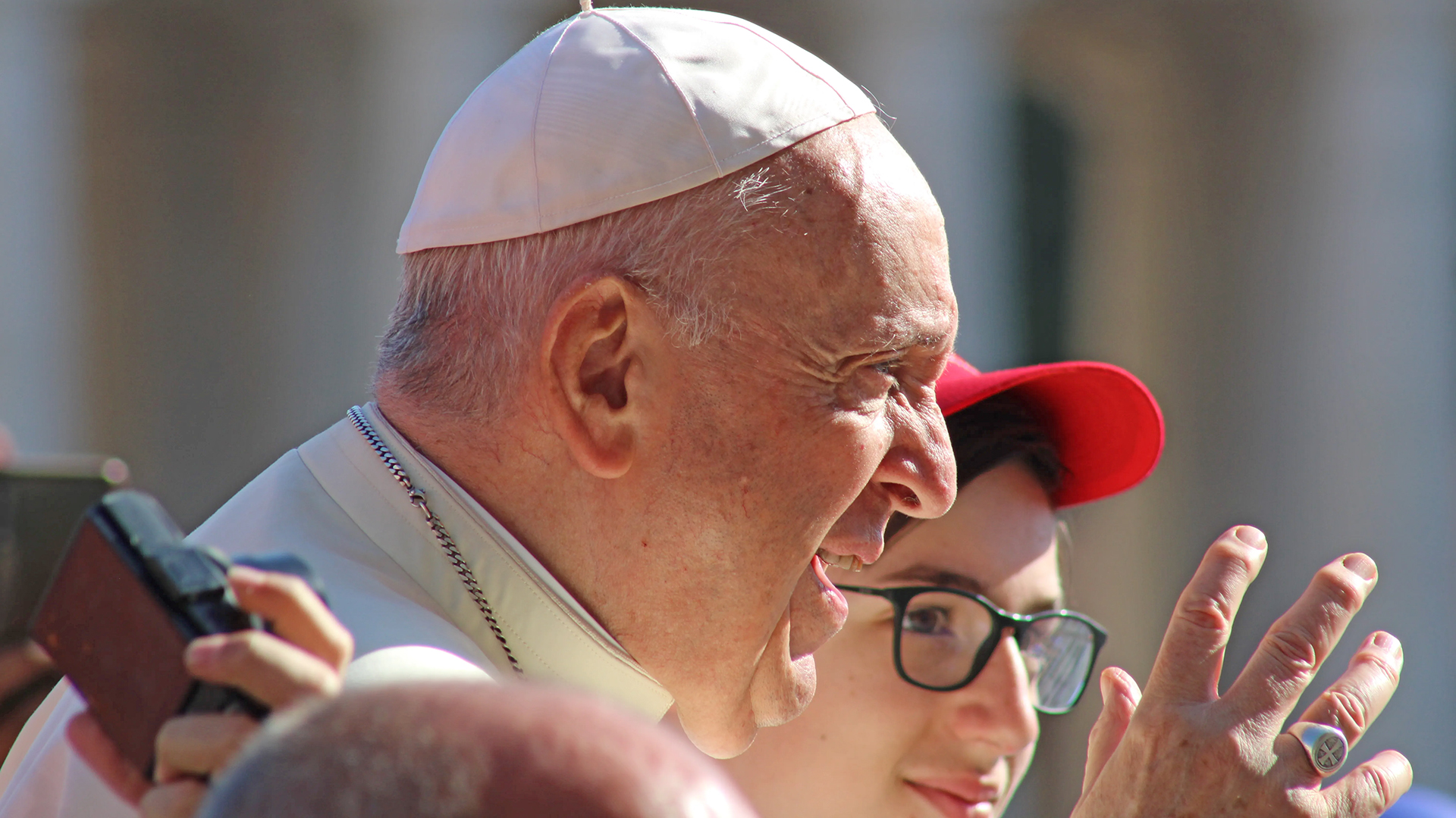 Le pape François | © Antoine Lemaire - I.Media