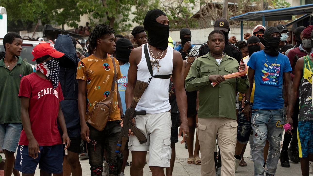 Les gangs armés sont omniprésent à Port-au-Prince | KEYSTONE EPA/Johnson Sabin