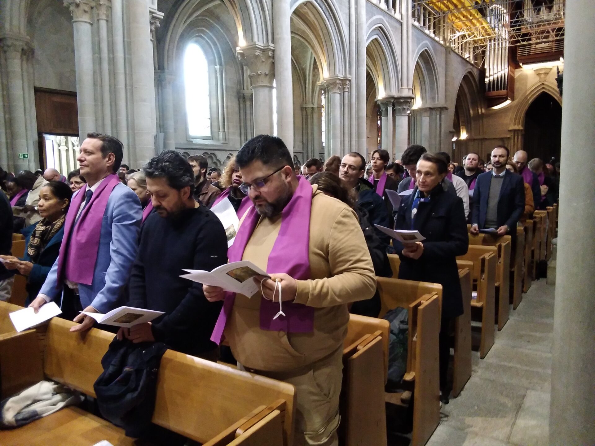 Célébration de l'appel décisif, cathédrale de Lausanne, 17 février 2024 | © Geneviève de Simone-Cornet