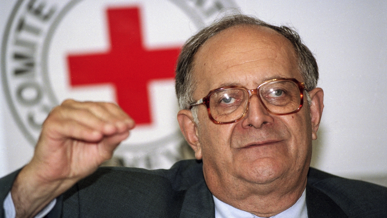 Cornelio Sommaruga a été président du CICR de 1987 à 1999 | KEYSTONE/Str