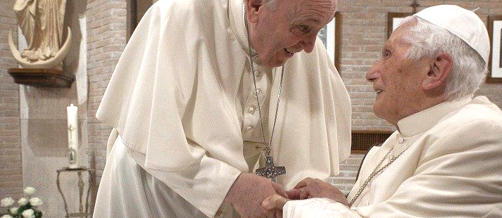Le pape François et le pape émérite Benoît XVI entretenaient une chaleureuse relation | © Vatican Media