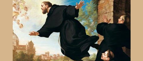 Saint Joseph de Copertino est le 'saint volant' probablement le plus documenté 