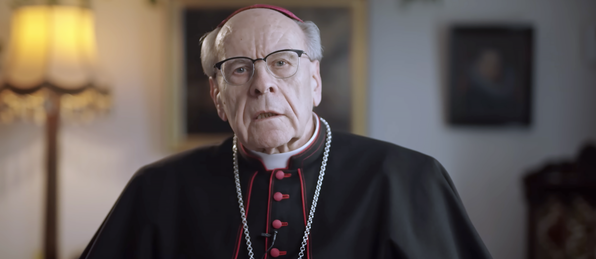 Mgr Vitus Huonder a été admis à l'hôpital de Coire, où Mgr Bonnemain lui a rendu visite | Capture-écran