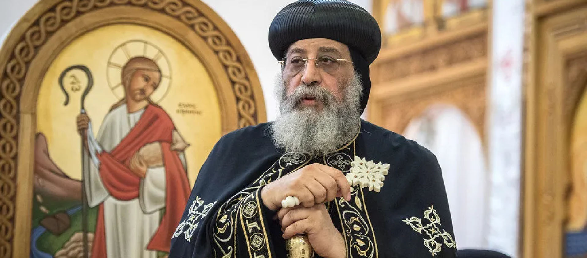 Le pape de l'Eglise copte orthodoxe Tawadros II | © Flickr/Mazur/catholicnews.org.uk