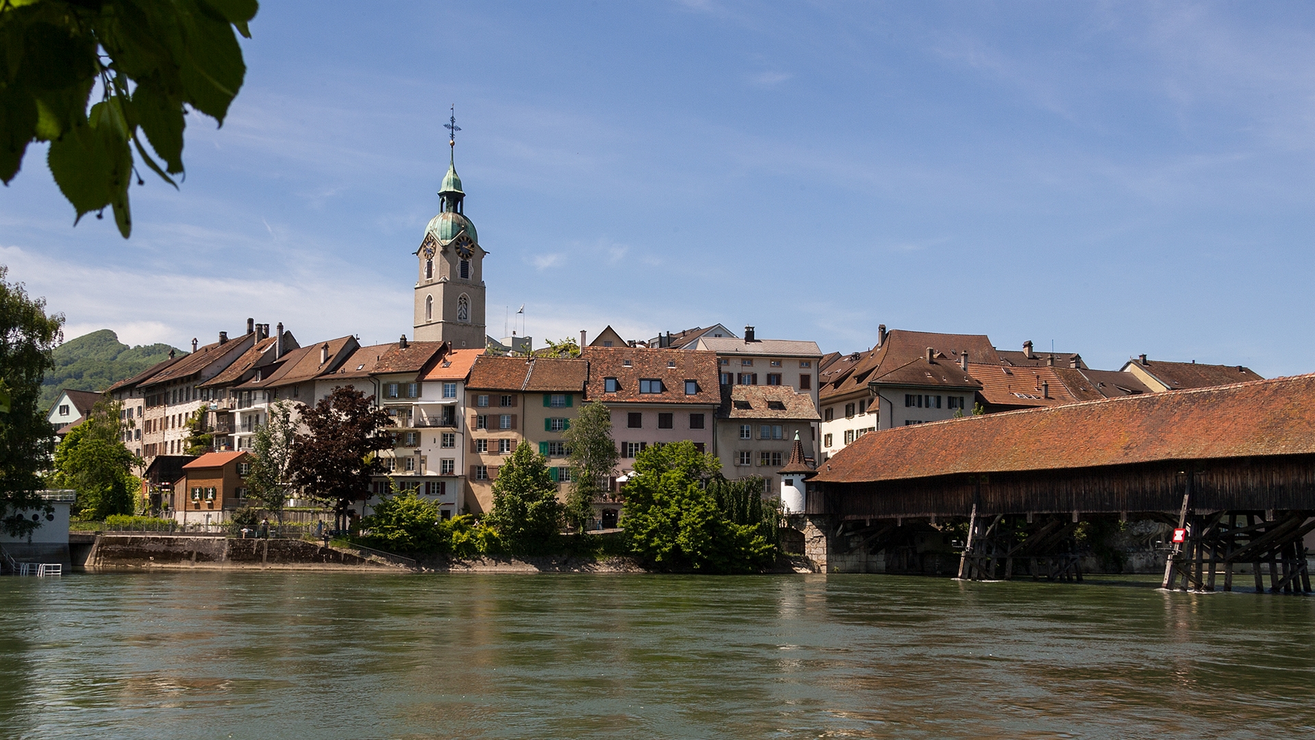 La ville d'Olten au bord de l'Aar | wikimedia commons CC-BY-SA-2.0