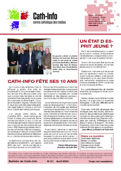 Cath-Info fête ses 10 ans