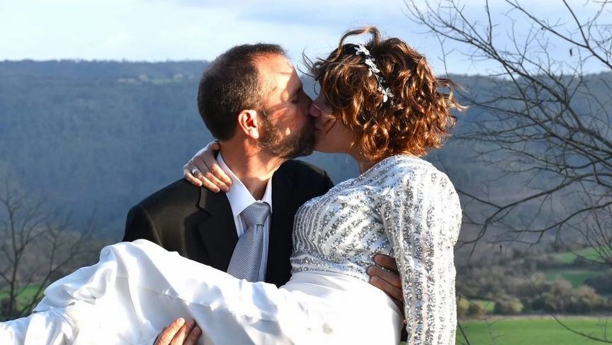 L'ex-évêque espagnol Xavier Novell et Silvia Cabaloll se sont mariés à l'église | capture Instagram, via S. Cabaloll