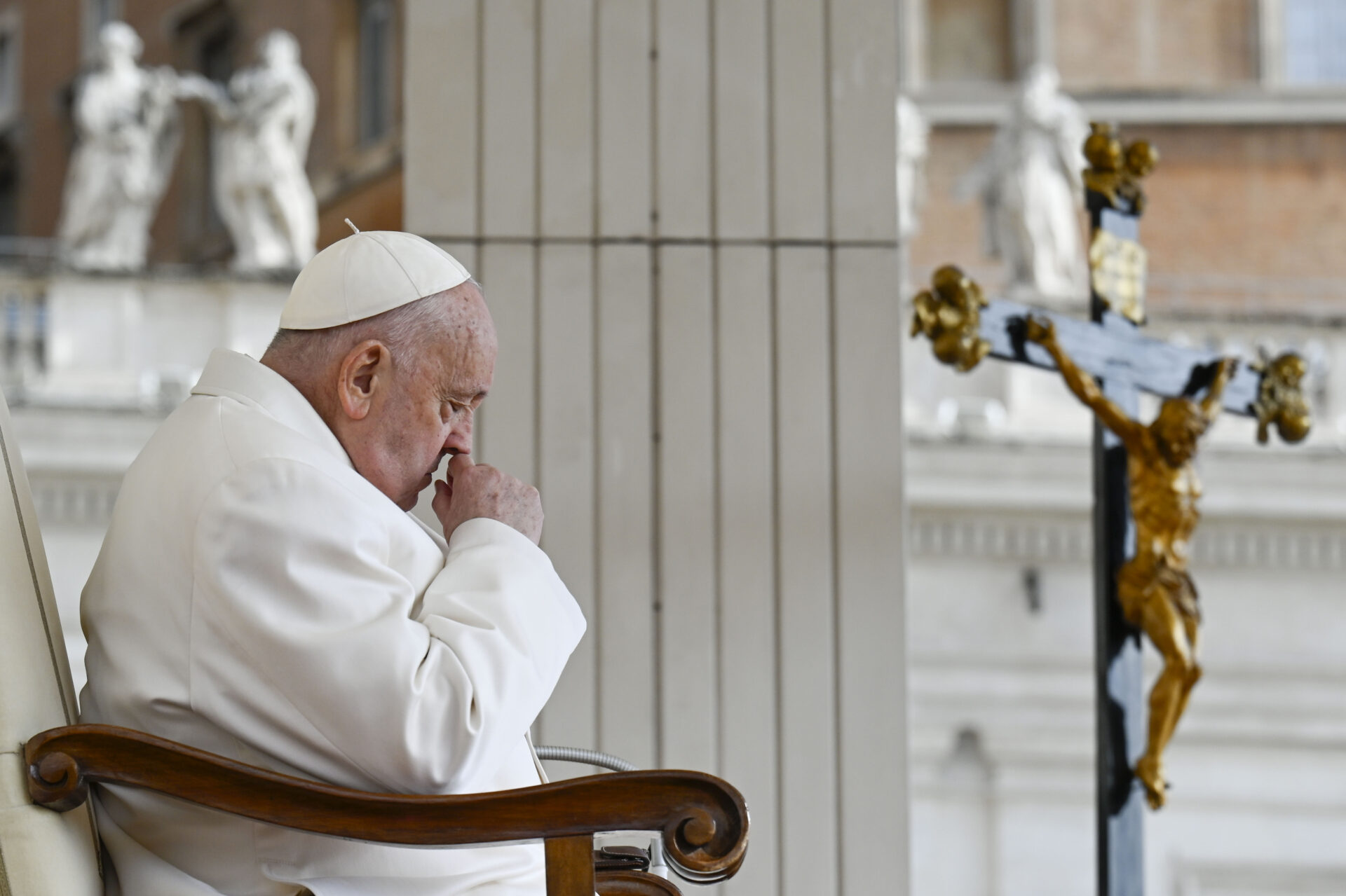 Le pape François, audience générale du 24 avril 2024 | © Vatican Media