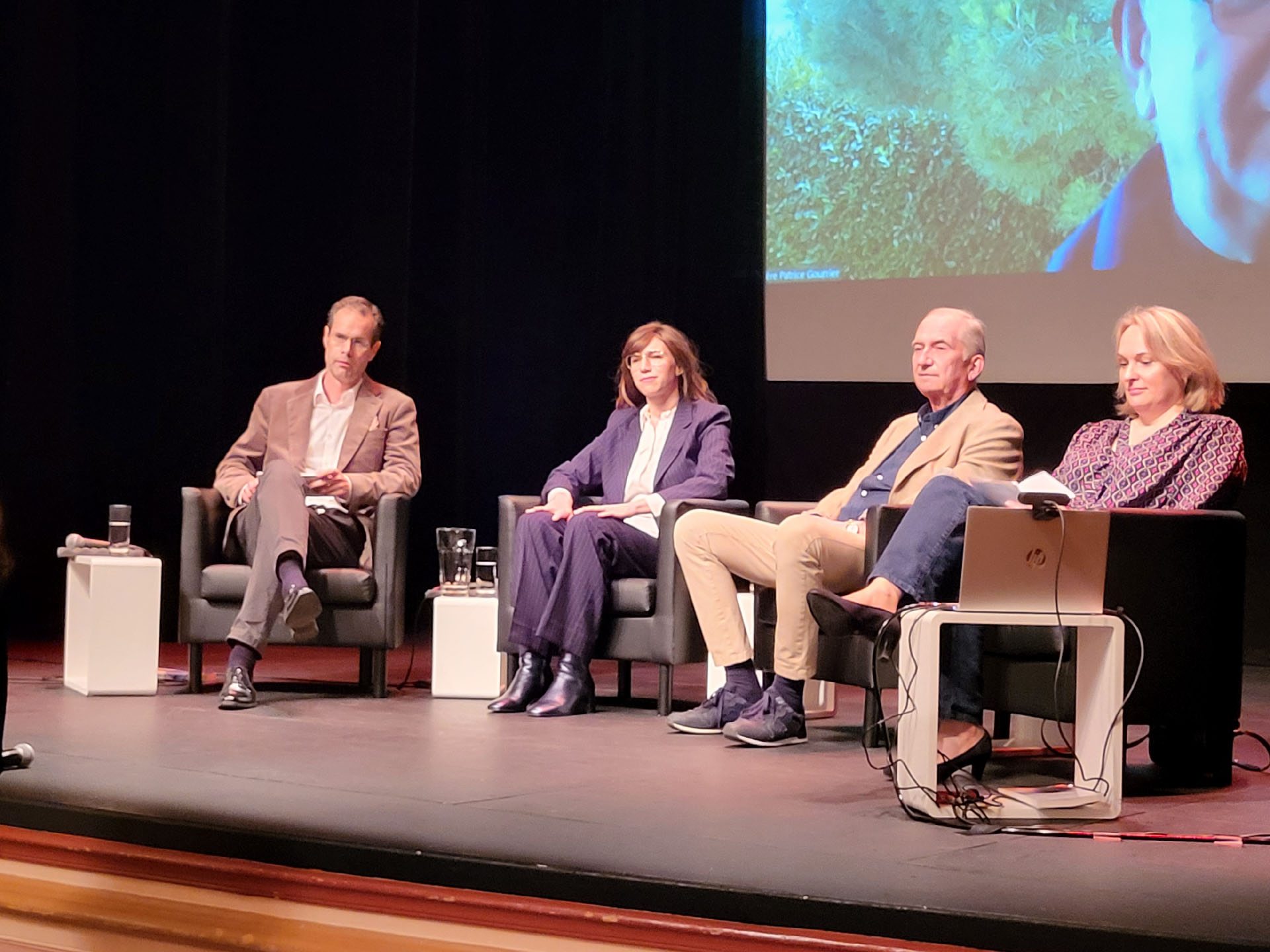 Emmanuel Tagnard, Aurélie Netz, Jacques Besson et Marie Cénec (de g. à dr.) | © Silvana Bassetti/ECR