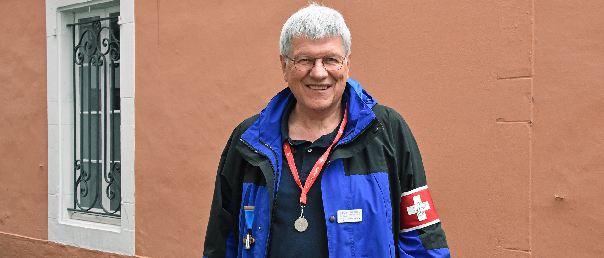 Hubert Python, au 100ème pèlerinage de Lourdes, en 2024 | © Grégory Roth