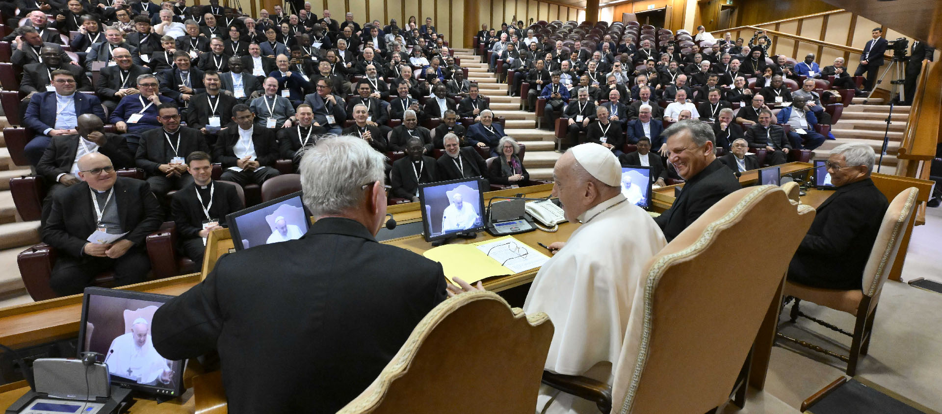 Le pape demande aux prêtres d’adapter leur ministère à ce nouveau style «synodal» | © Vatican Media