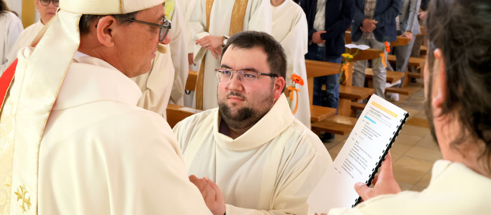 Samuel Paratte a été institué théologien en pastorale au service permanent du diocèse de Bâle | © Pôle com° du Jura pastoral