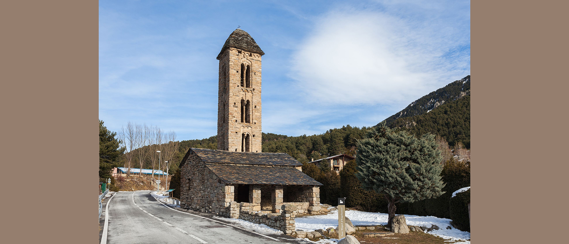 Église romane de Sant Miquel d'Engolasters, à Andorre | © Wikimedia Commons – Diego Delso – CC BY-SA 4.0