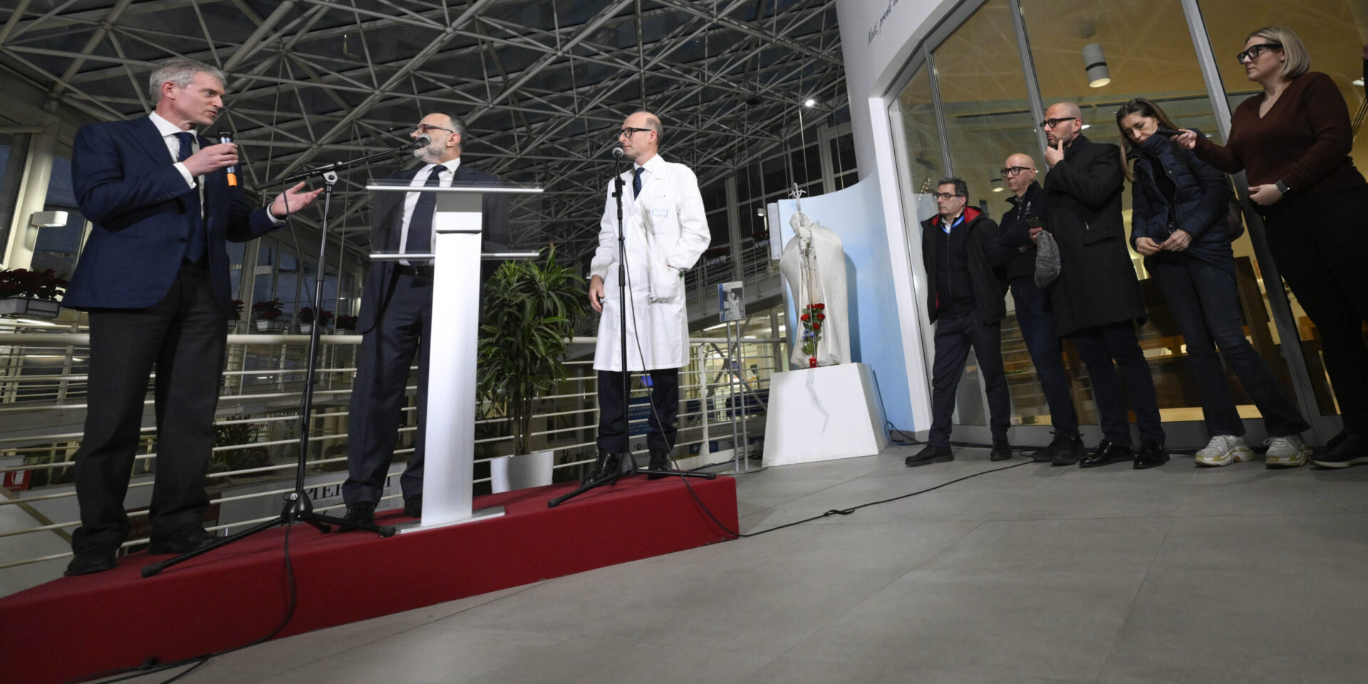 Point de presse sur la santé du pape François, le 21 février 2025 | © Vatican Media