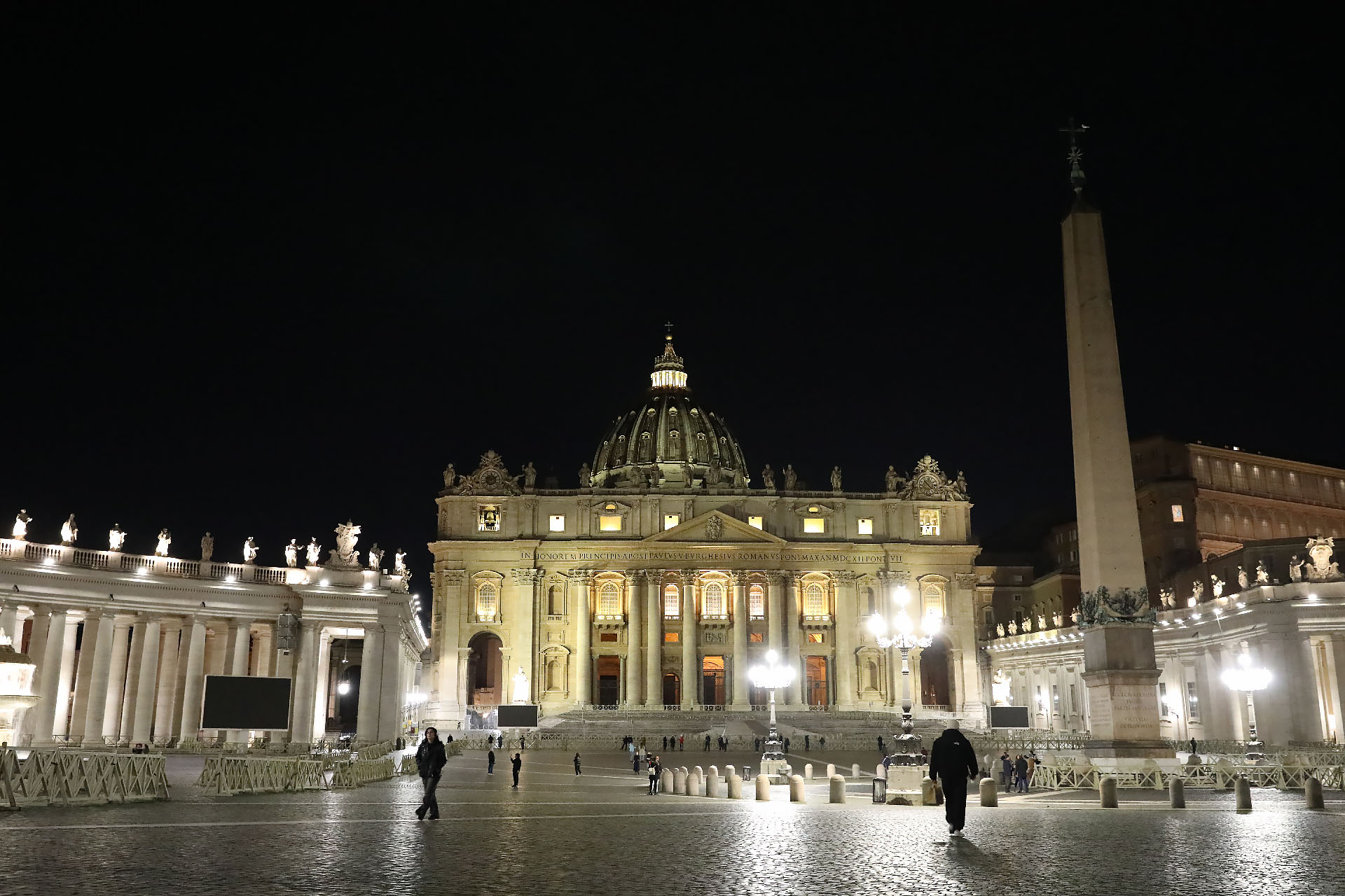 Rome le 23 janvier 2025. Basilique Saint-Pierre | © Bernard Hallet