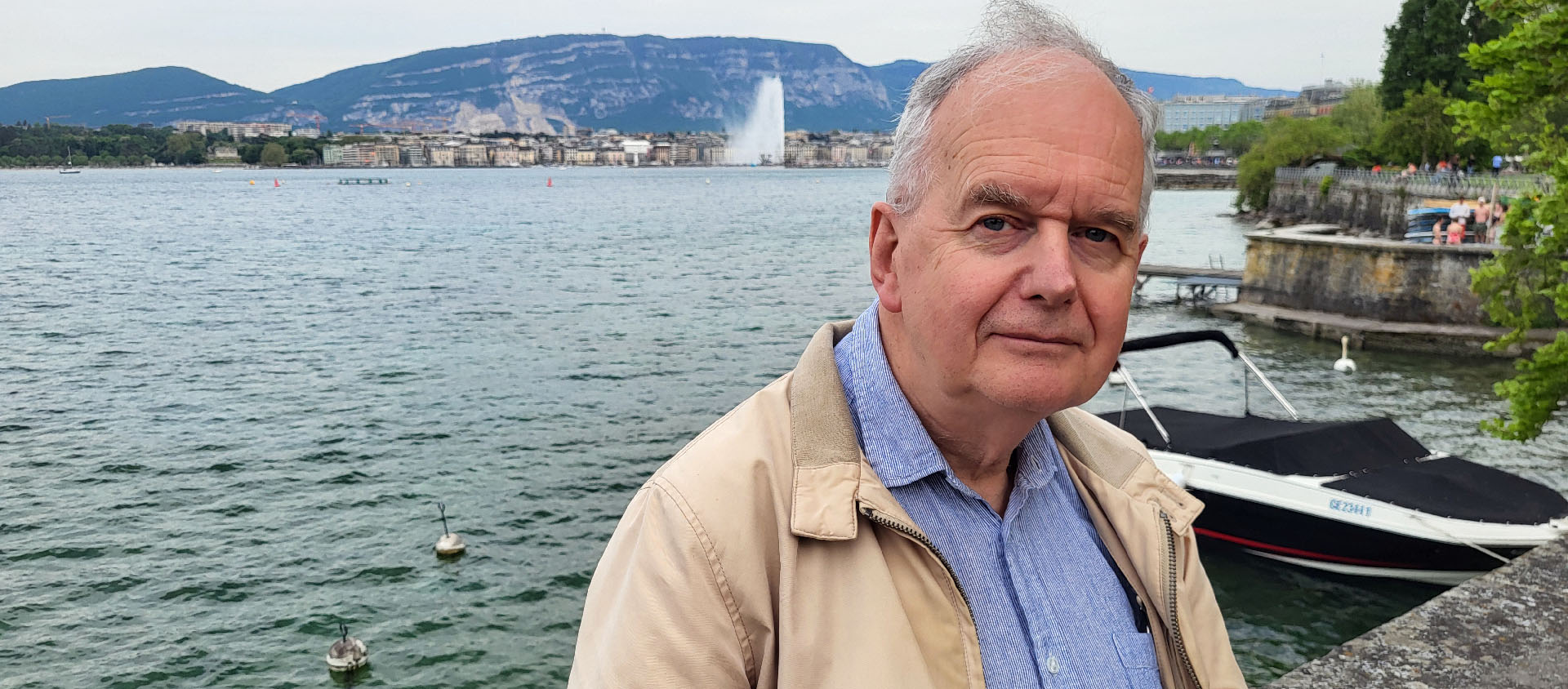 François Euvé sj était de passage à Genève, 2 mai 2025 | © Lucienne Bittar