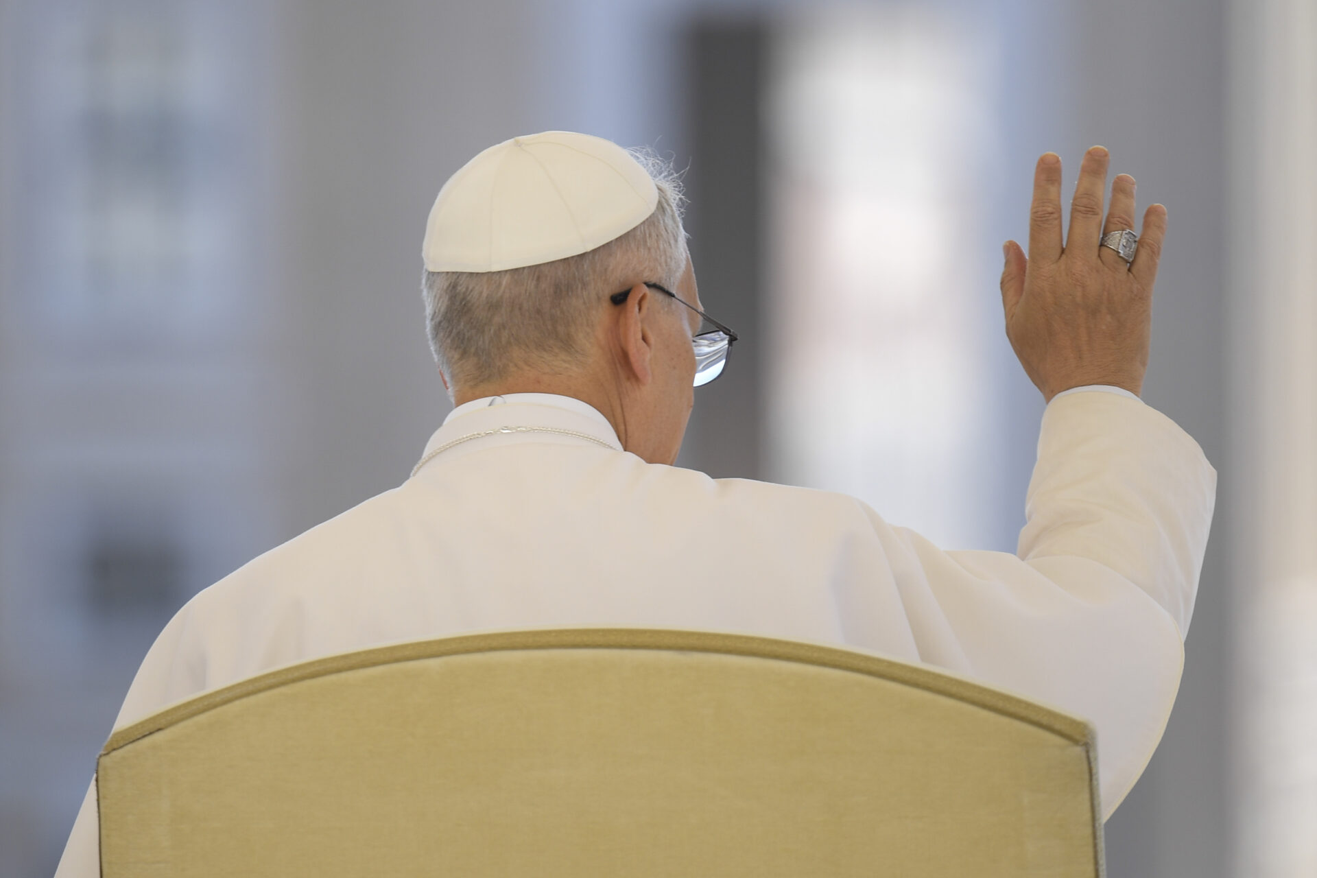 Le pape Léon XIV a lancé un appel au respect du droit humanitaire à Gaza, 28 mai 2025 | © Vatican media