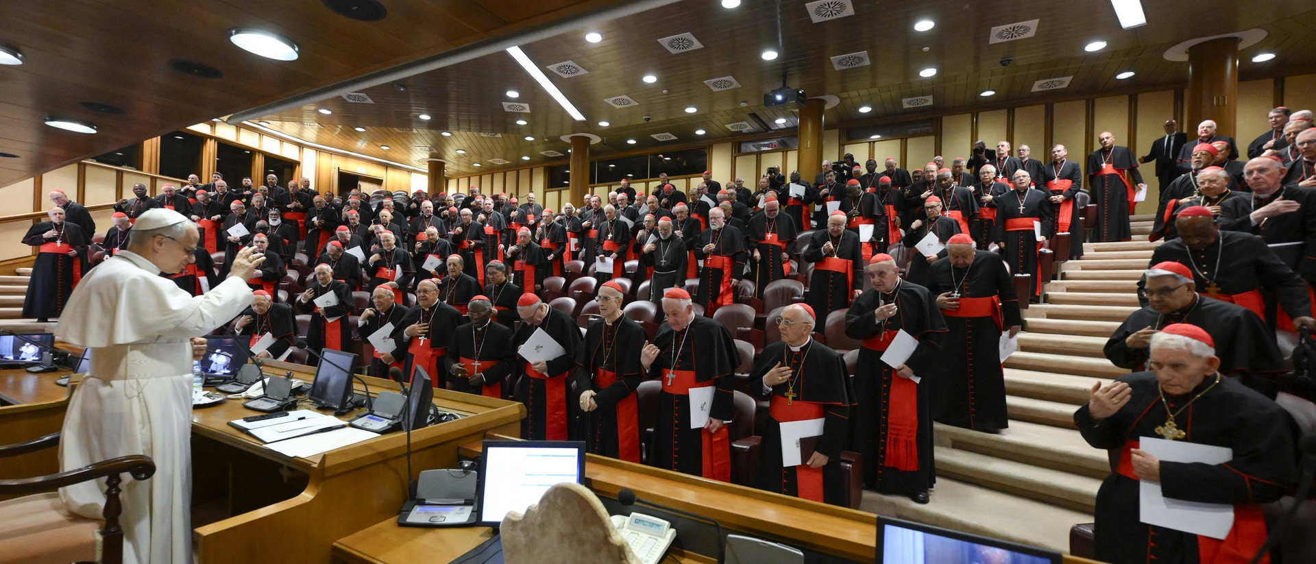 Le pape Léon XIV rencontre les cardinaux |  © Vatican Media