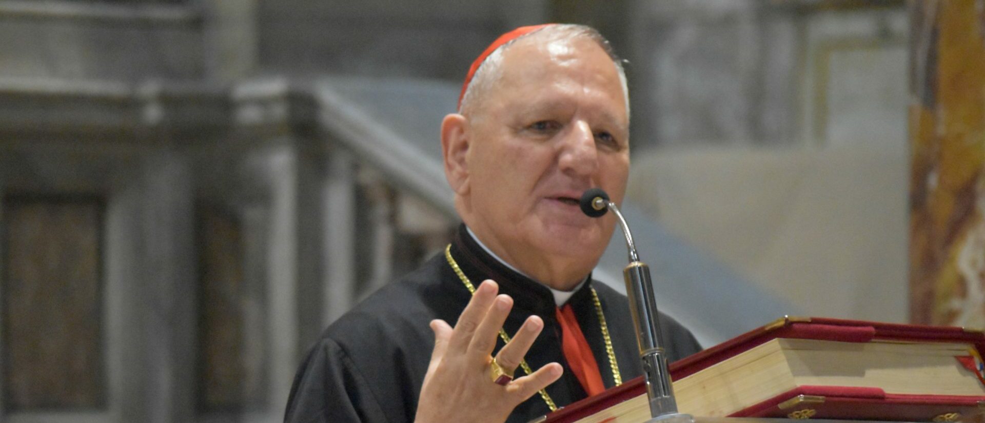 Le cardinal Louis-Raphaël Sako participe aux congrégations générales, qui préparent le conclave | © Jacques Berset