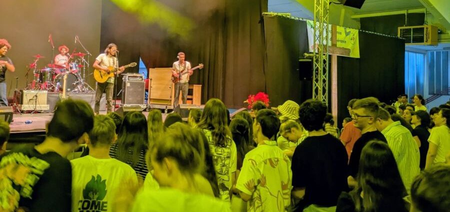 Des centaines de jeunes catholiques ont participé aux diverses activités proposées aux JMJ de Lugano, du 2 au 4 mai 2025 | © catt.ch