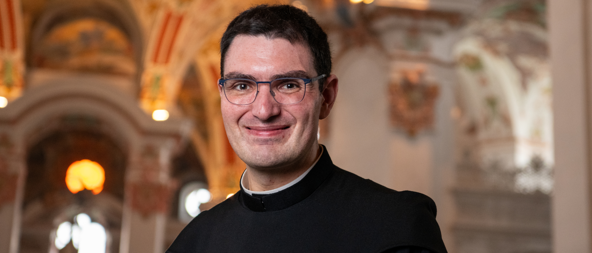 Le Père Meinrad M. Hötzel, de l'abbaye d'Einsielden| © Kloster Einsiedeln