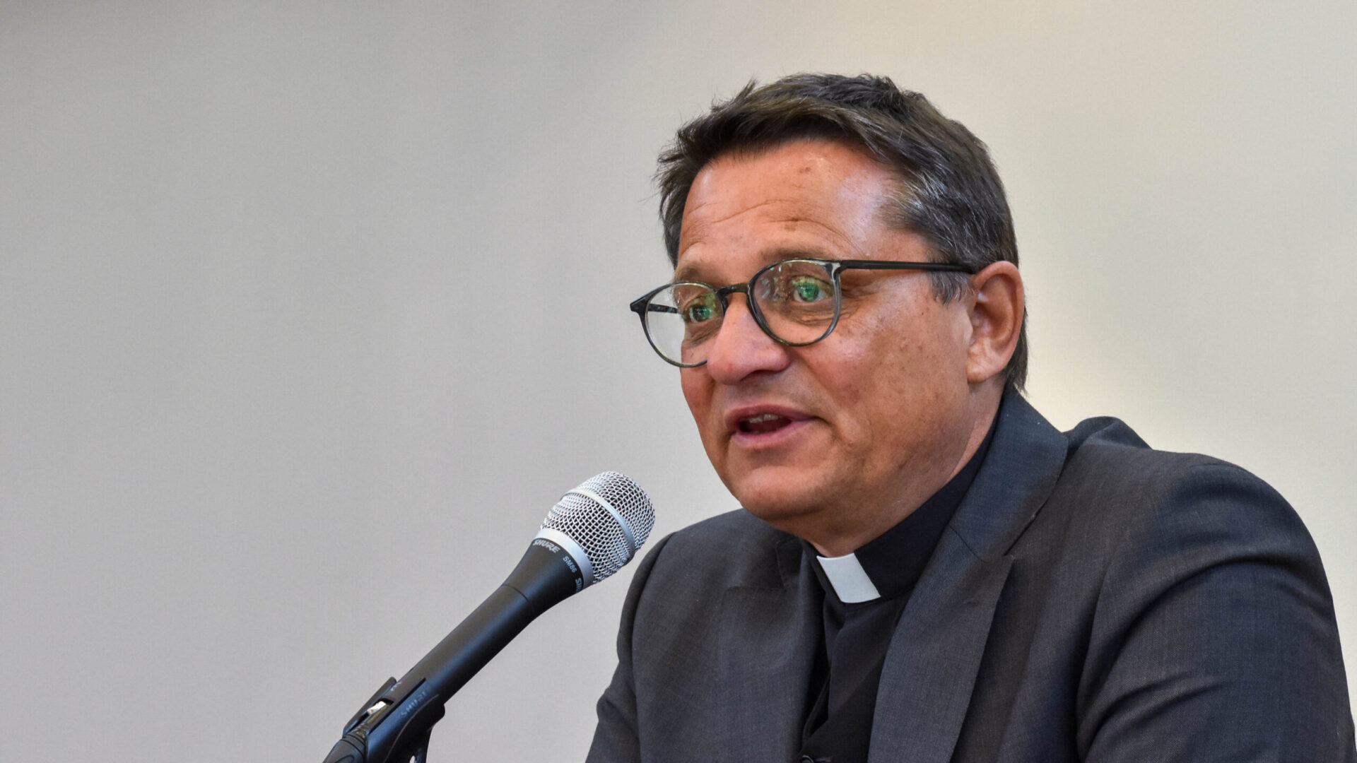 Mgr Felix Gmür, évêque de Bâle, a été accusé par des journaux alémaniques de refuser l'accès aux dossiers sur les abus sexuels | © Maurice Page