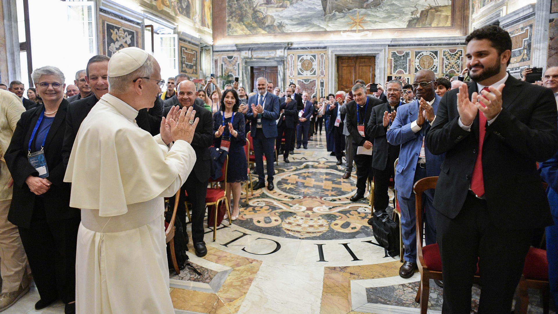 Léon XIV rencontre les représentants des mouvements d'Eglise | © Vatican Media