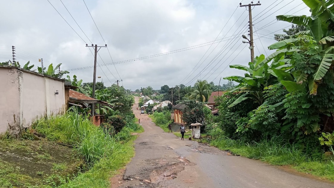 Ubakala est le centre d'une région rurale du Nigeria | capture d'écran Google maps