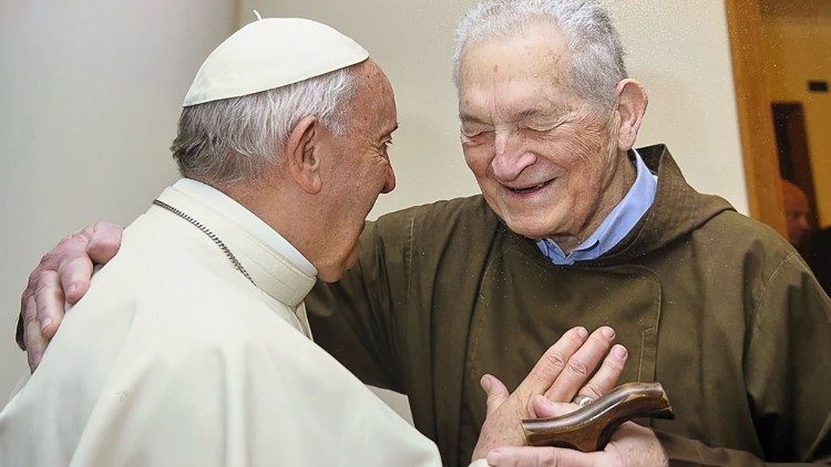 Le pape François avec le cardinal argentin Luis Pascual Dri  | © Vatican media