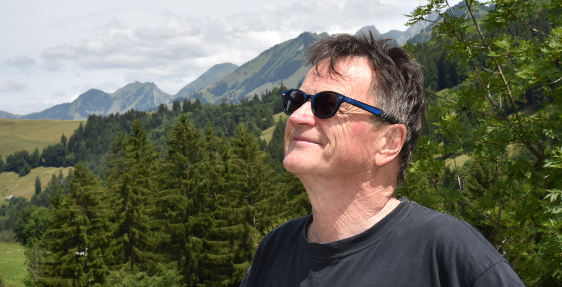 Le journaliste jurassien Roland J. Keller est passionné depuis l'adolescence par l'espace | © Raphaël Zbinden