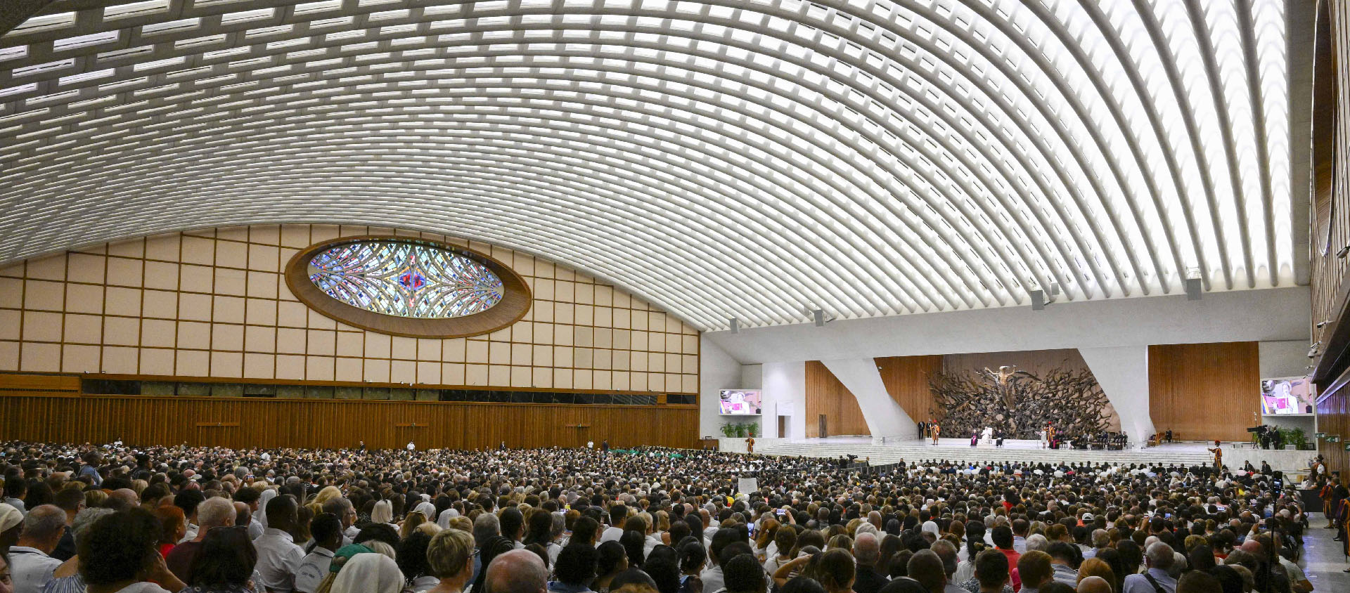 C’est «en homme libre", que le Christ accepte de se rendre et d’être emmené par des soldats pour être jugé, a souligné le pape | © Vatican Media