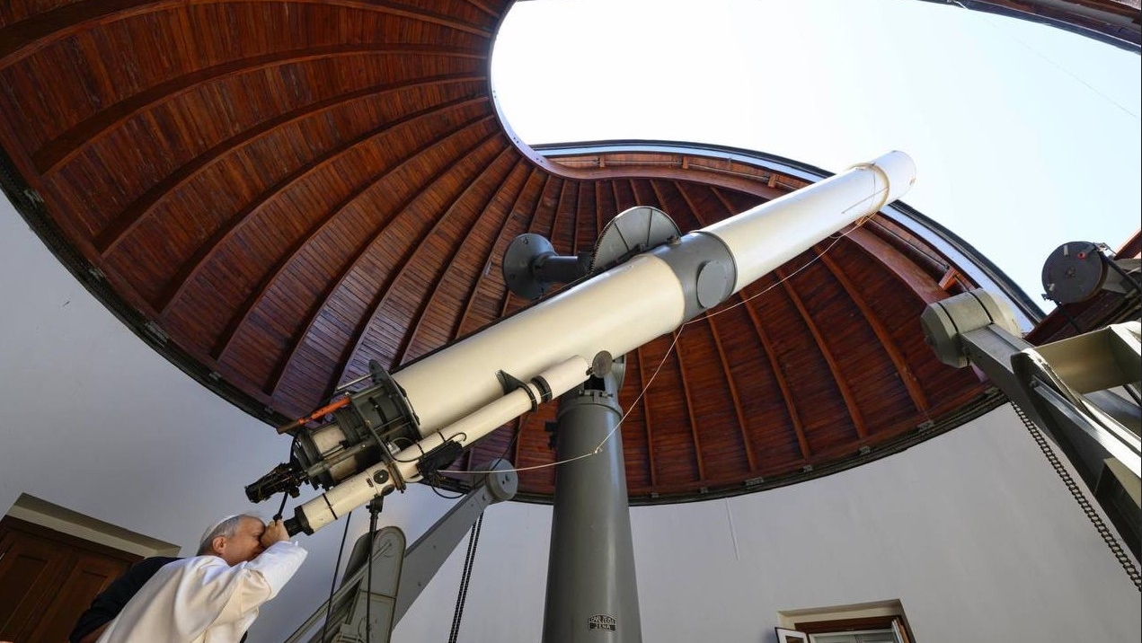 Léon XIV visite l'observatoire de Catelgandolfo | © Vatican Media