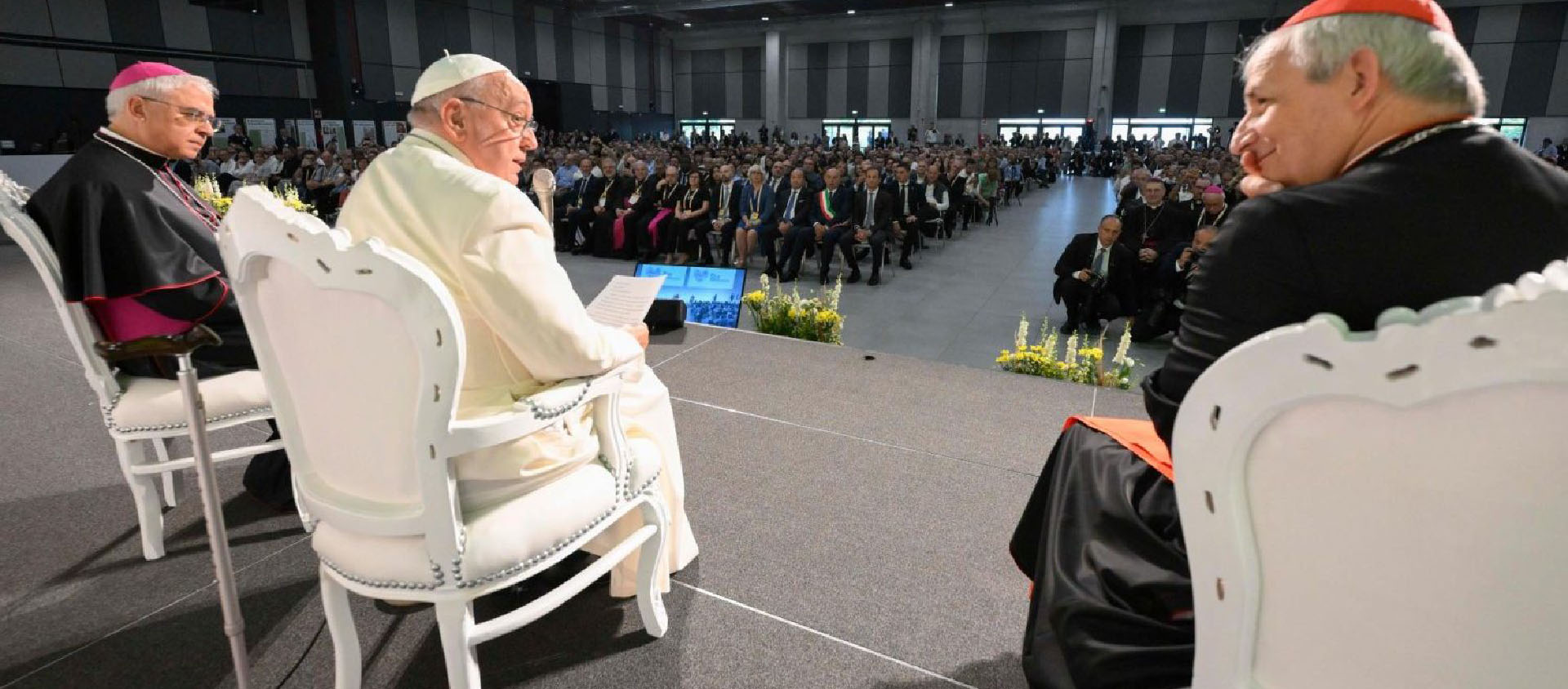 Le pape François aurait échappé à un attenta en 2024, lors de son déplacement à Trieste | © Vatican Media