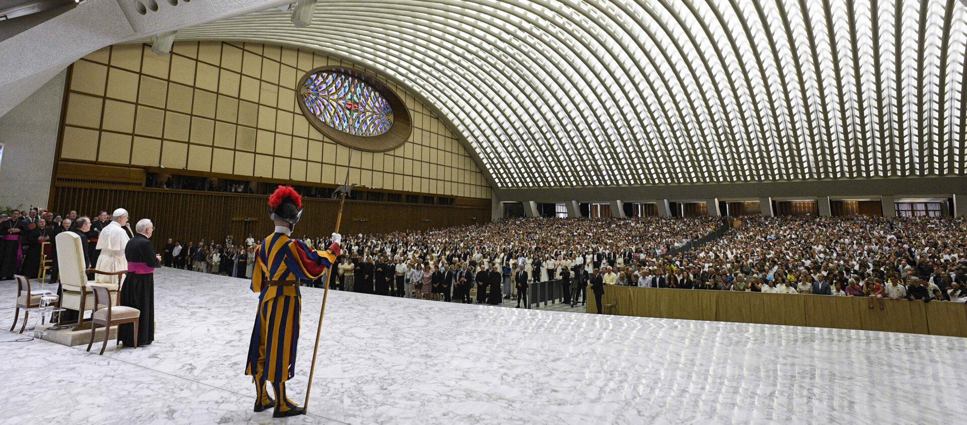 Je supplie que soient libérés tous les otages, qu’on parvienne à un cessez-le-feu permanent", a demandé le pape à l'audience | © Vatican News