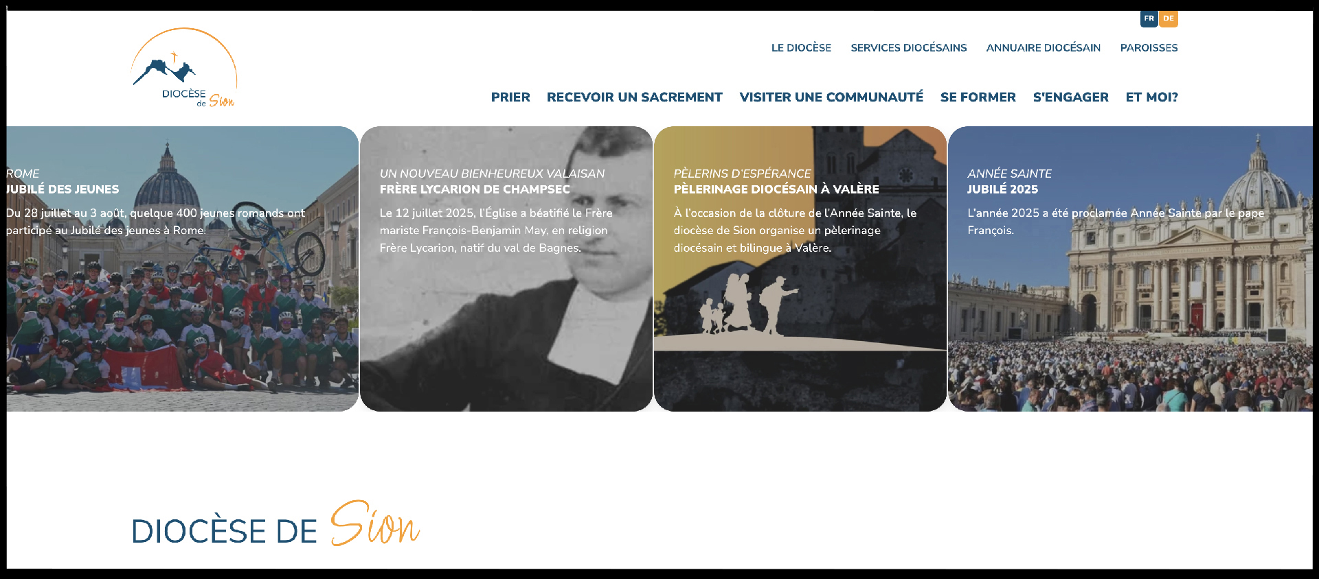 Le nouveau site compte plus de 500 pages, offrant un grand nombre d'informations | Capture-écran