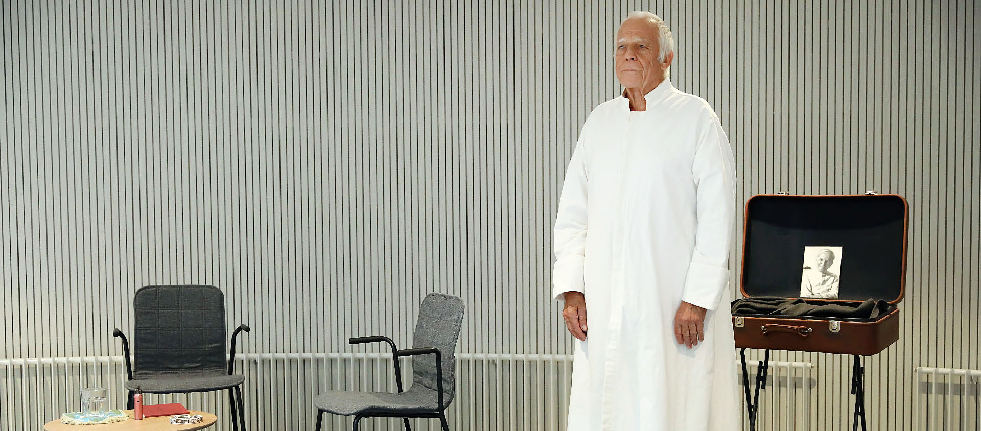 L'acteur fribourgeois Jean Winiger a rencontré Maurice Zundel à travers la pièce qu'il lui consacre | © Bernard Hallet