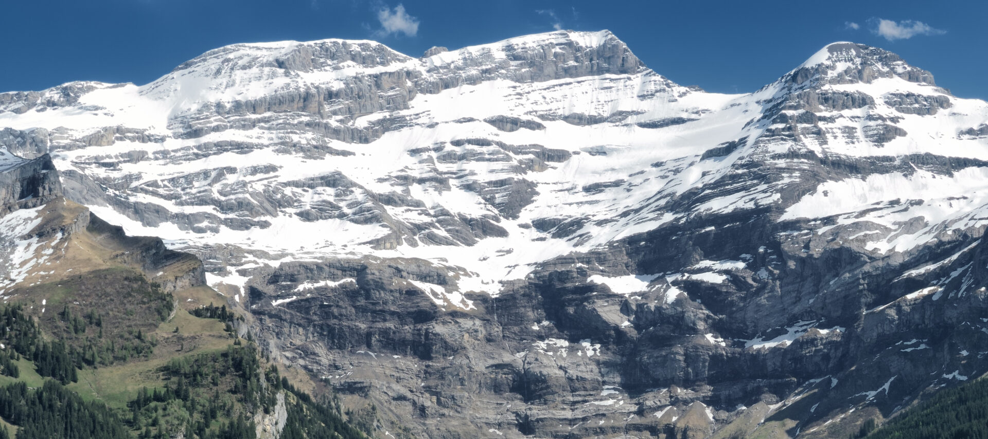 Le 'Vaudai' avait trouvé refuge sur le massif des Diablerets | © Wikimedia Commons/Zacharie Grossen/CC BY-SA 4.0