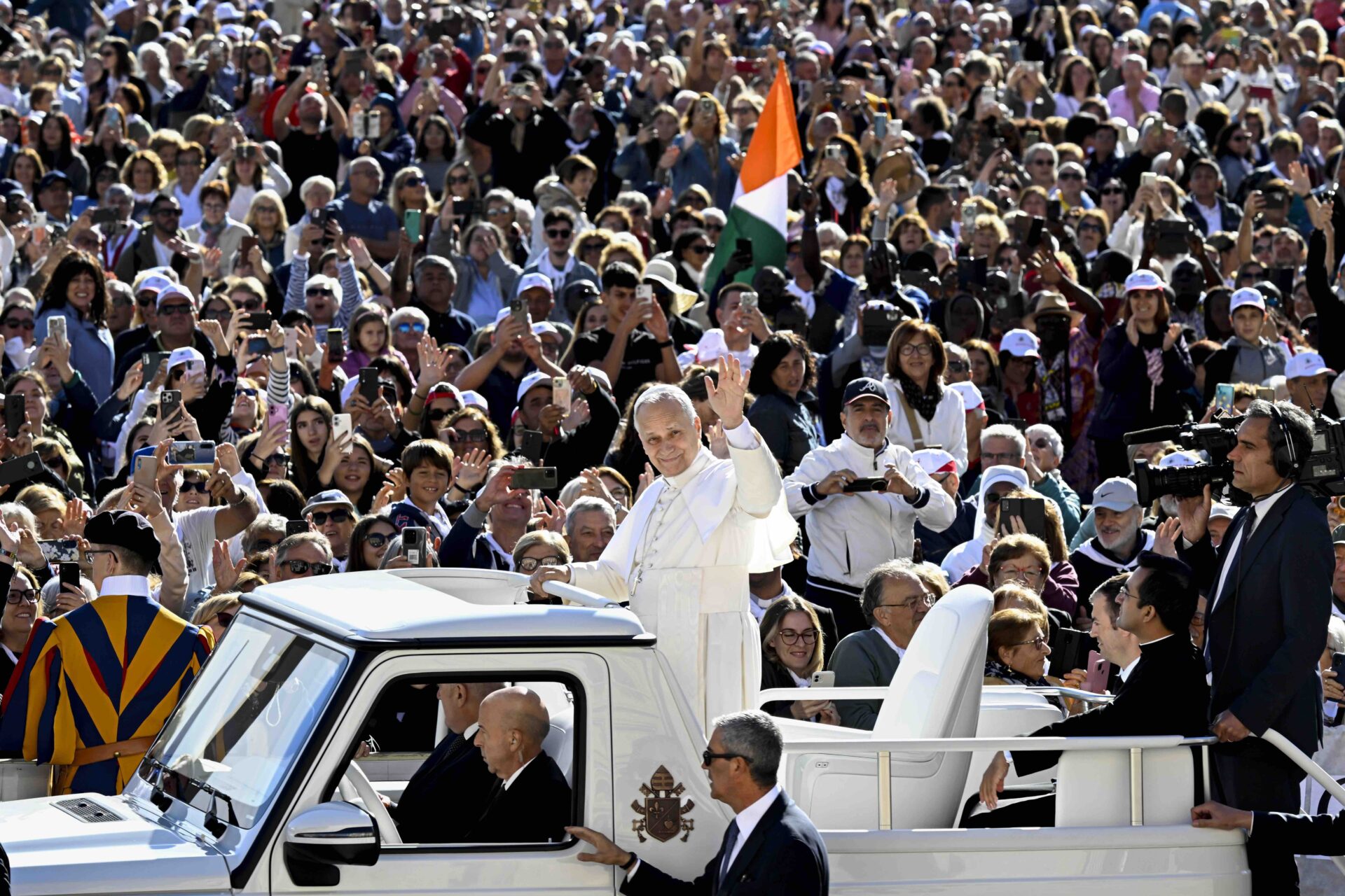 Catéchèse jubilaire du 27 septembre 2025, devant 20'000 catéchistes | © Vatican Media