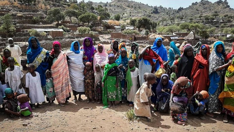 La population des Monts Marrah est constituée en grande partie de déplacés de guerre | © MSF