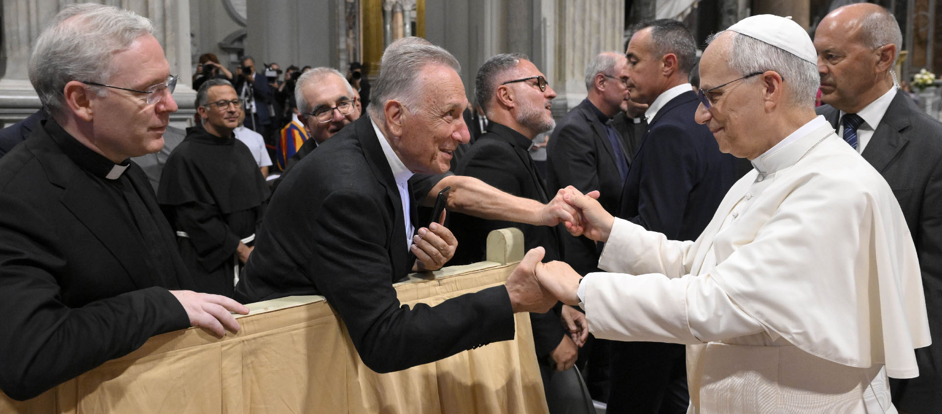Le pape a invité les acteurs du diocèse à sortir «des frontières établies» | © Vatican Media
