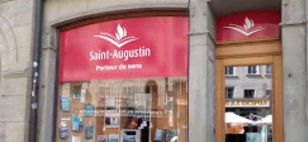 La librairie St-Augustin à Fribourg proposait des ouvrages religieux et inspirants depuis 1918 | © st-augustin.ch